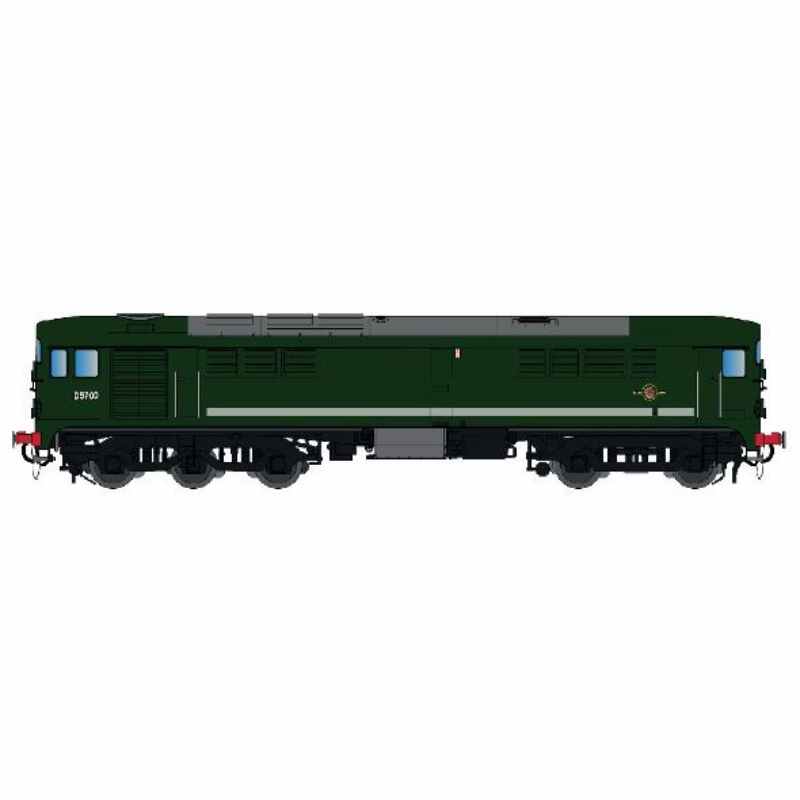 Rapido N Gauge Class 28 D5709 BR Green - DCC Ready (#905001)